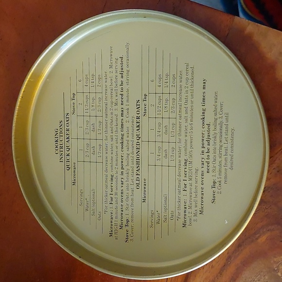 Quick Quaker Oats Tin - Picture 7 of 9